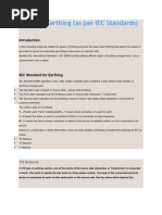 Types of Earthing (As Per IEC Standards) : TN Network