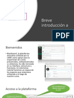 Breve Introducción A Blackboard Ultra PDF