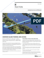 Factsheet Green Bridge Construction Chevron Parking Changes