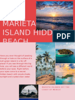 Marieta Island Hidden Beach