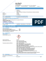 Alizarin Red S Safety Data Sheet