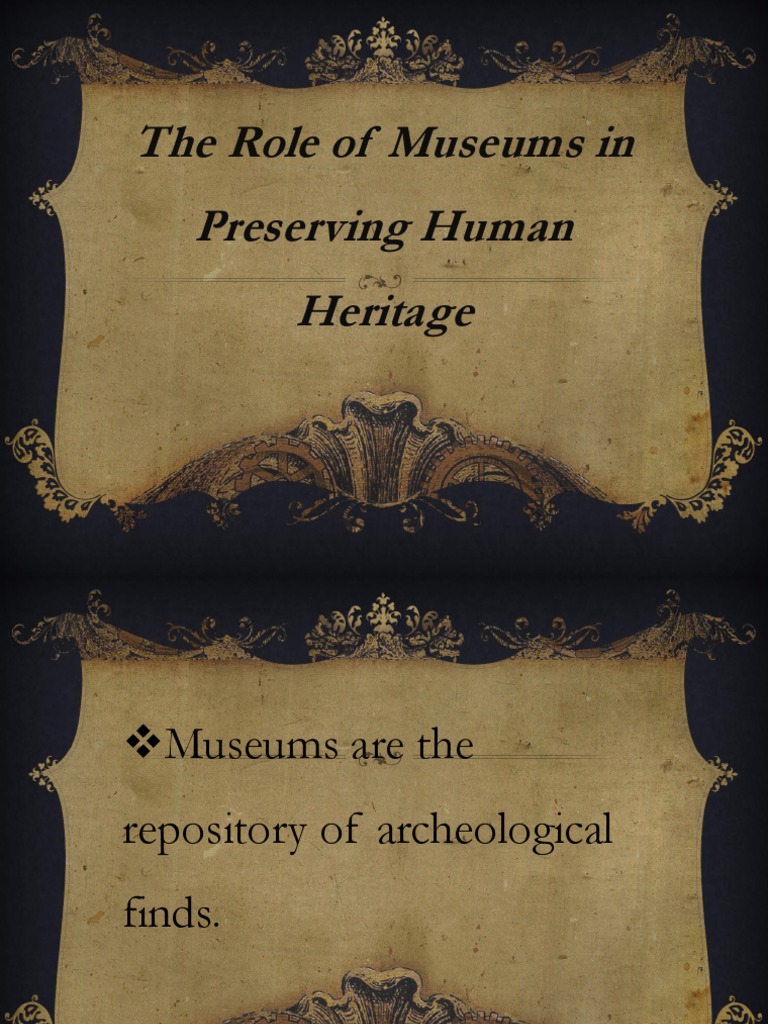 role of museum in tourism pdf