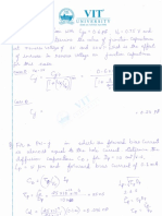 Diode BJT Problem Answer Sheet