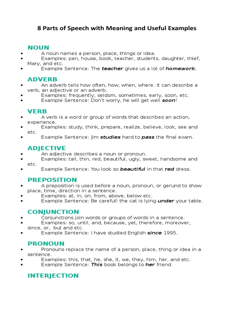 Types Of Nouns With Examples And Sentence Analysis 45 OFF