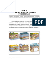 Tahapan Persiapan Pengeboran