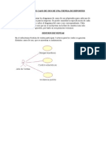 Diagrama de Caso de Uso de Una Tienda de Deportes