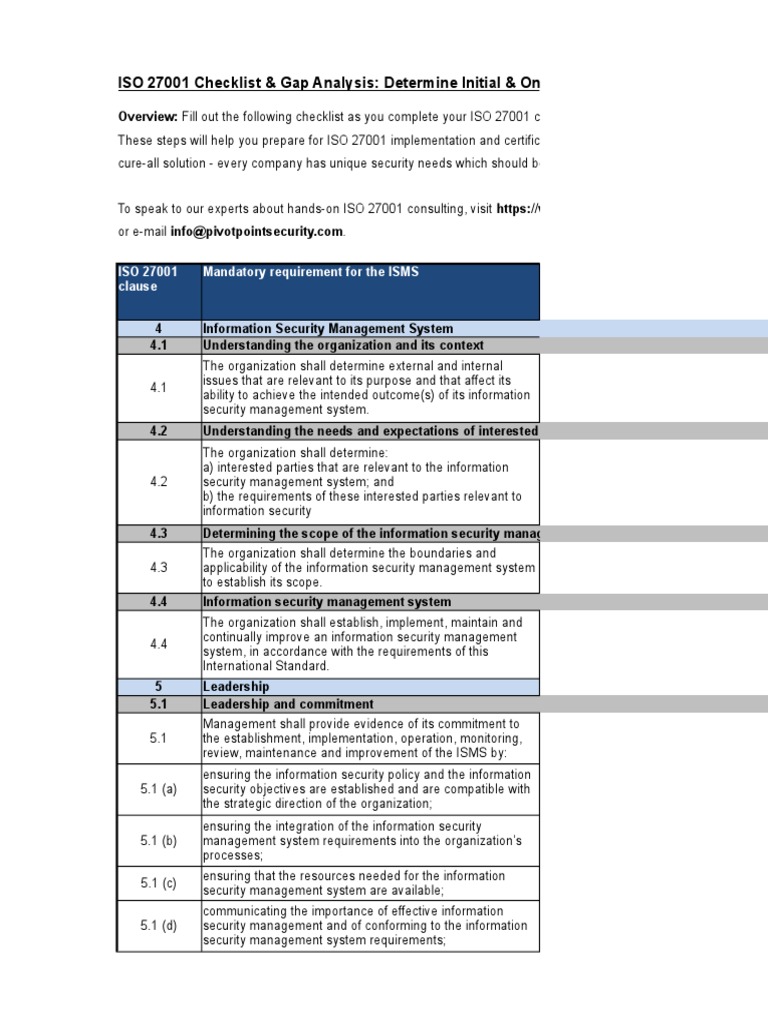 iso-27001-checklist-pdf-information-security-risk-management