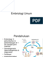 Embriologi Umum FK 018