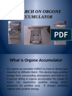 Orgone Accumulator (Orac)