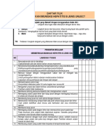 Daftar Tilik Imunisasi HB