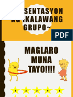 Synopsis/buod Ikalawang Grupo