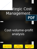 Strat Cost - CVP Analysis