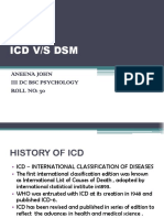 Icd VS DSM