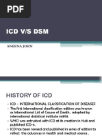 Icd V/S DSM: Aneena John