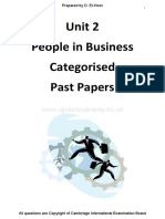 Unit 2 Igcse Business Past Papers PDF