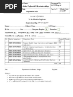 Addis Ababa Tegbareid Polytechnic College: Effective Date