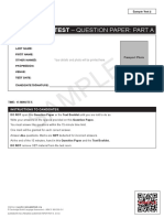 Reading Sample Test 2 Question Paper Part A PDF