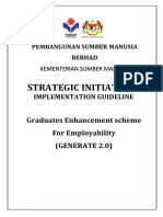 Strategic Initiatives: Graduates Enhancement Scheme For Employability (GENERATE 2.0)
