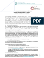 Edital de Chamamento Público 003 2019 Boas Praticas No Ensino e Formacao Em Arquitetura e Urbanismo