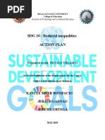 SDG 10: Reduced Inequalities Action Plan: Kaycee Mher Bonifacio Jerald Gadnao Jeremy Ortega