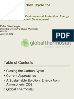 Closing the Carbon Cycle for Sustainability and Climate Stabilization