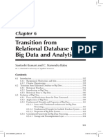 Transition From Relational Database To Big Data and Analytics