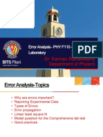 Error Analysis Presentation 2019