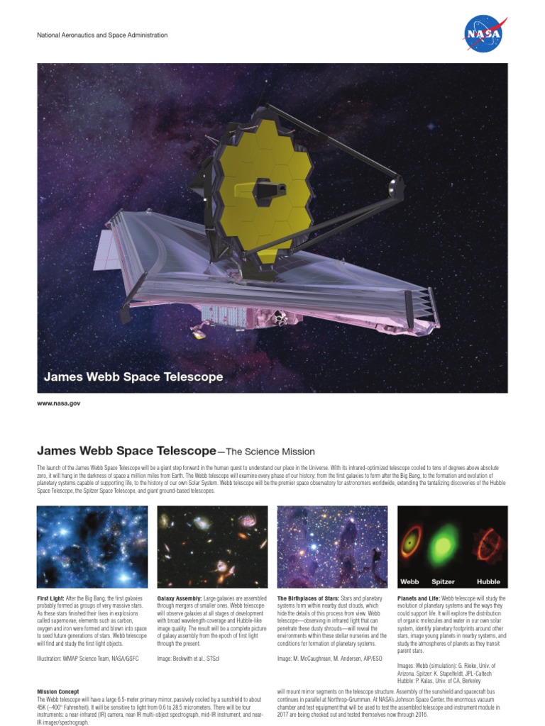 Unveiling the Secrets of the Universe An Overview of the Science Goals