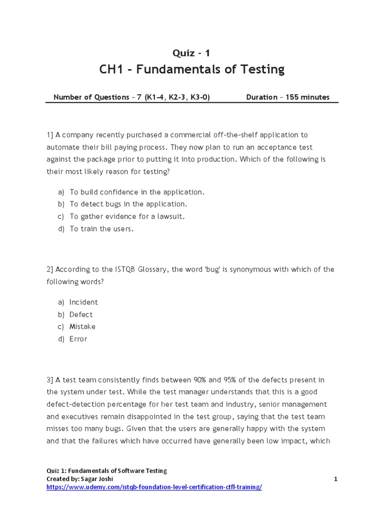 CTFL-Foundation Probesfragen | Maxtic