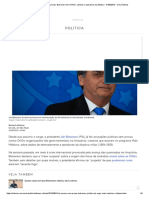 Ao Acusar Sem Provas, Bolsonaro Mira ONGs, Cubanos e Opositores Da Ditadura