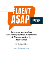 Learning Vocabulary Effectively: Spaced Repetition & Memorization by Association