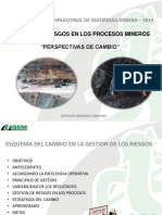 Gestion de Riesgos en Los Procesos Mineros "Perspectivas de Cambio"