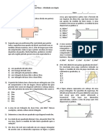 Curso de Matemática - Atividade de Geometria Euclidiana Plana