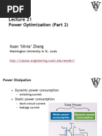 Power Optimization (Part 2) : Xuan Silvia' Zhang