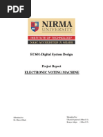 Electronic Voting Machine