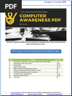 Computer Notes For Bank Exams