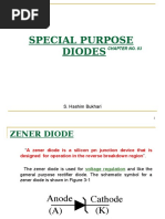 Special Purpose Diodes: S. Hashim Bukhari