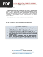 20 Dicas Revisão Tribunais