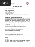Uso y Dosis de Lisalgil Inyectable | PDF | Salud y bienestar