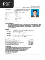 CV Malaysian PDF