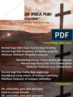 Paskah SDK Ipeka Puri: "Unstopable"