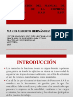Actualización DEL Manual DE Funciones DE LA Empresa Futuraseo S.A.S E.S.P