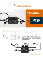 APS YC500A Microinverter Datasheet