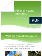 Steps To Save Natural Resources
