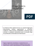 Historia Clinica Optometria