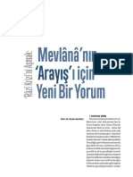 +Fazlıoğluİ-Razi Krizi'ni Aşmak Mevlana'nın Arayışı Için Yeni Bir Yorum