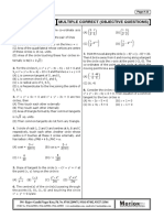 Xercise: Multiple Correct (Objective Questions)