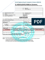 Student Clearance Certificate (2019)