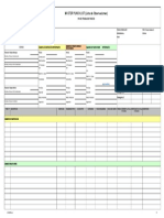 Punch List Fin de Trabajos Fisicos