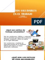 Hábitos Saludables en El Trabajo